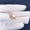 Cartier Juste un Clou Ring Yellow Gold White Gold Rose Gold And Real Diamonds