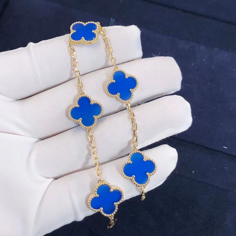 Kualitas Gelang Emas Pribadi 18K Emas Vintage Van Cleef & Arpels pabrik