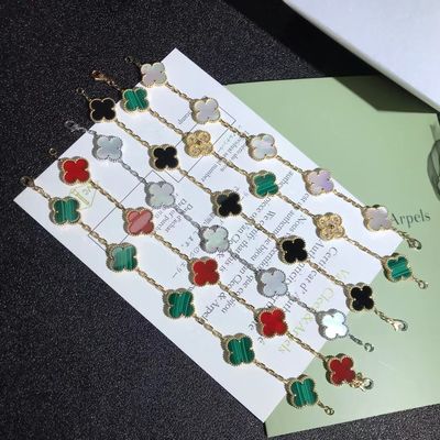 Kualitas Gelang Emas Pribadi 18K Emas Vintage Van Cleef & Arpels pabrik