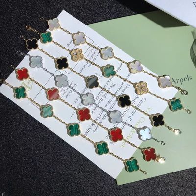 Kualitas Gelang Emas Pribadi 18K Emas Vintage Van Cleef & Arpels pabrik