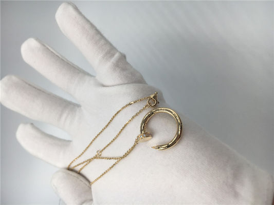 Kualitas Kalung Juste Un Clou B7224512, Kalung Berlian Emas Kuning 18K pabrik