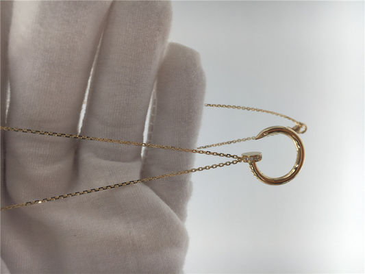 Kualitas Kalung Juste Un Clou B7224512, Kalung Berlian Emas Kuning 18K pabrik
