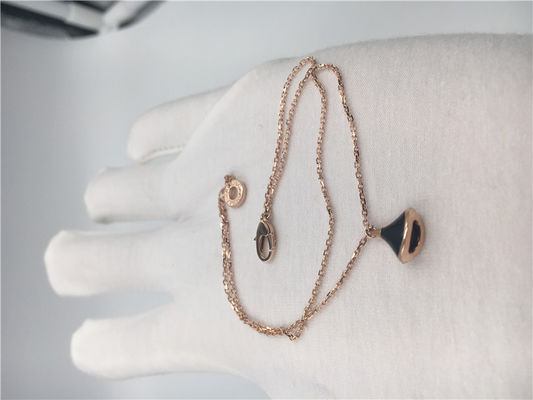 Kualitas BR857214 Gelang Emas 18k Wanita Dengan Onyx, Gelang Perhiasan Mewah Divas Dream pabrik