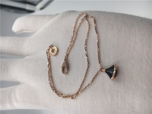Kualitas BR857214 Gelang Emas 18k Wanita Dengan Onyx, Gelang Perhiasan Mewah Divas Dream pabrik