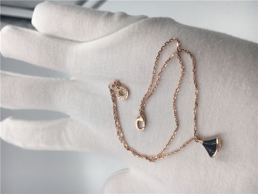 Kualitas BR857214 Gelang Emas 18k Wanita Dengan Onyx, Gelang Perhiasan Mewah Divas Dream pabrik