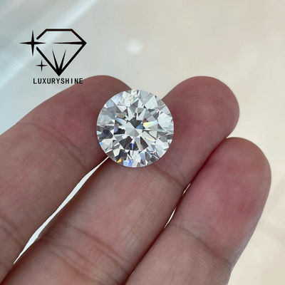 Kualitas LuxuryShine VS1 Laboratorium Berlian 1ct 2ct 3ct 4ct 5ct Potongan Bulat Putih Excellent Cut IGI Sertifikat pabrik
