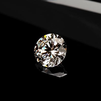 Kualitas LuxuryShine VS2 Bentuk Bulat Berlian Buatan Laboratorium 1CT 2CT 3CT 4CT 5CT Warna D-F berlian putih Dengan Sertifikat IGI pabrik