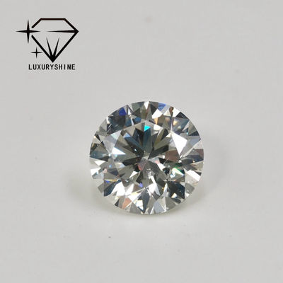 Kualitas LuxuryShine VS2 Bentuk Bulat Berlian Buatan Laboratorium 1CT 2CT 3CT 4CT 5CT Warna D-F berlian putih Dengan Sertifikat IGI pabrik