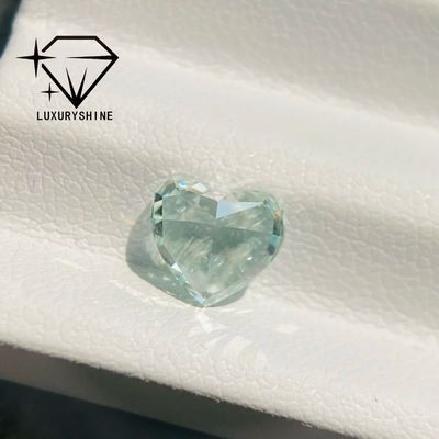 Kualitas LuxuryShine Pink / Yellow / Green Heart Cut Lab Diamond VVS-VS Berlian Asli & Perhiasan Pernikahan & Perhiasan Khusus pabrik
