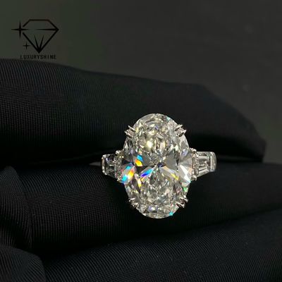 Perhiasan Halus Buatan Tangan dengan Batu Permata Bening/Biru/Merah Muda/Kuning dan Berlian D/E/F/G/H/I/J