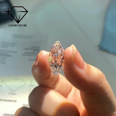 Diproduksi di laboratorium Marquise Diamond VVS-VS D-F Warna Sertifikasi IGI