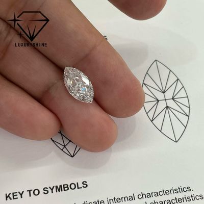 Kualitas Diproduksi di laboratorium Marquise Diamond VVS-VS D-F Warna Sertifikasi IGI pabrik