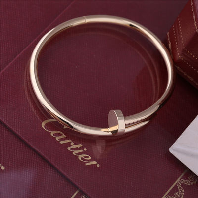 Kualitas Emas Asli JUSTE UN CLOU GELANG KUNING EMAS Tebal Model Kuku Bangle B6048217 pabrik