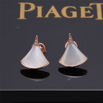 Kualitas Italia Roman Spirit DIVAS' DREAM Earrings Stud Halus Sederhana dalam Rose Gold REF 352600 pabrik
